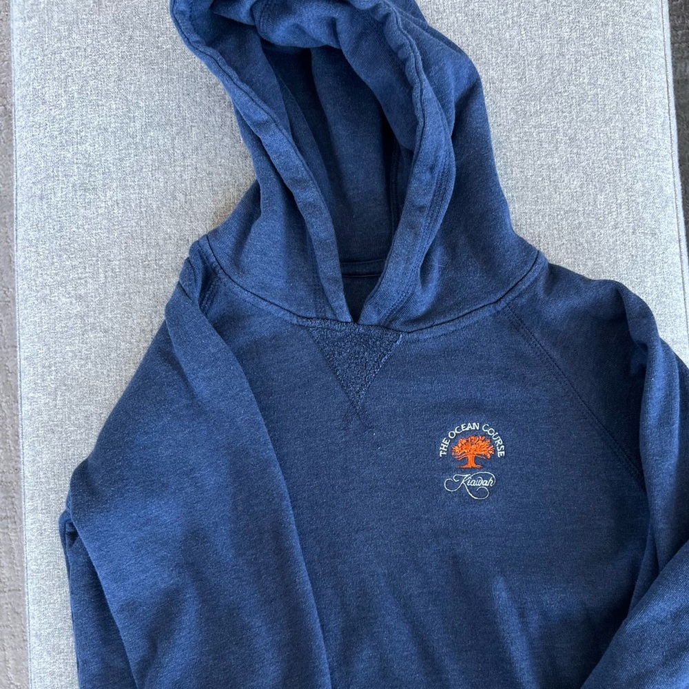 Kids Hoodie. Unisex. The Ocean Course. Kiawah. Youth M(8).
